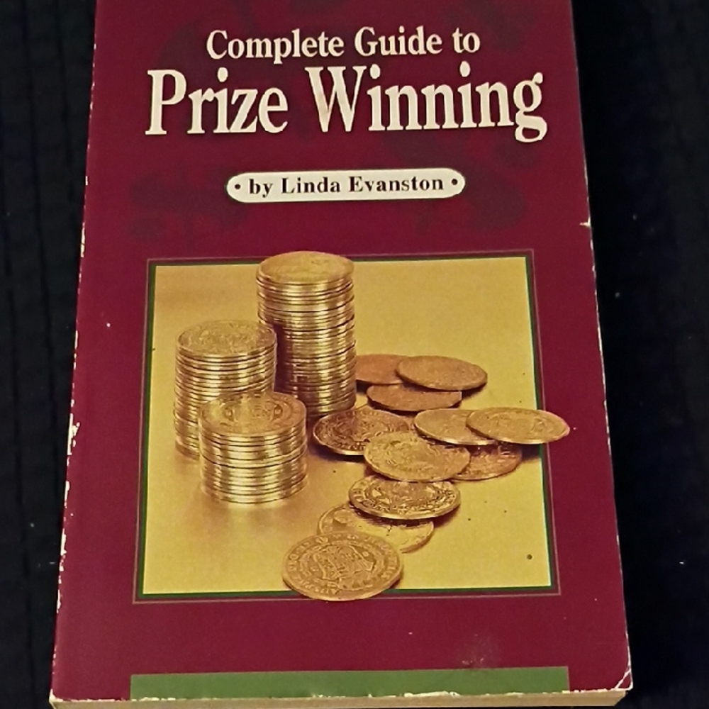 Complete Guide to Prize Winning by Linda Evanston - Red Cover Coffee Table Book